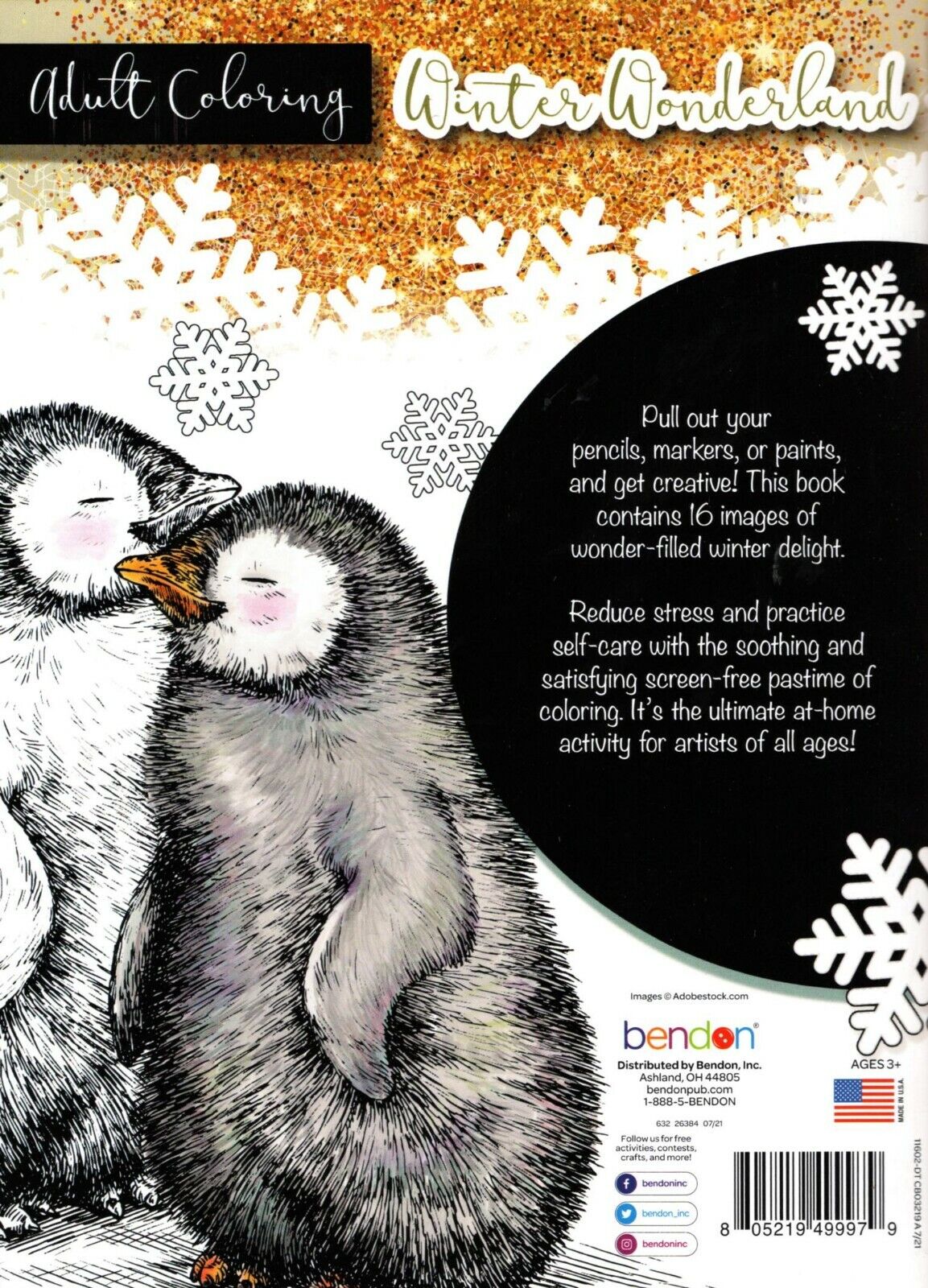 Christmas Holiday - Winter Wonderland - Coloring Books for Adults