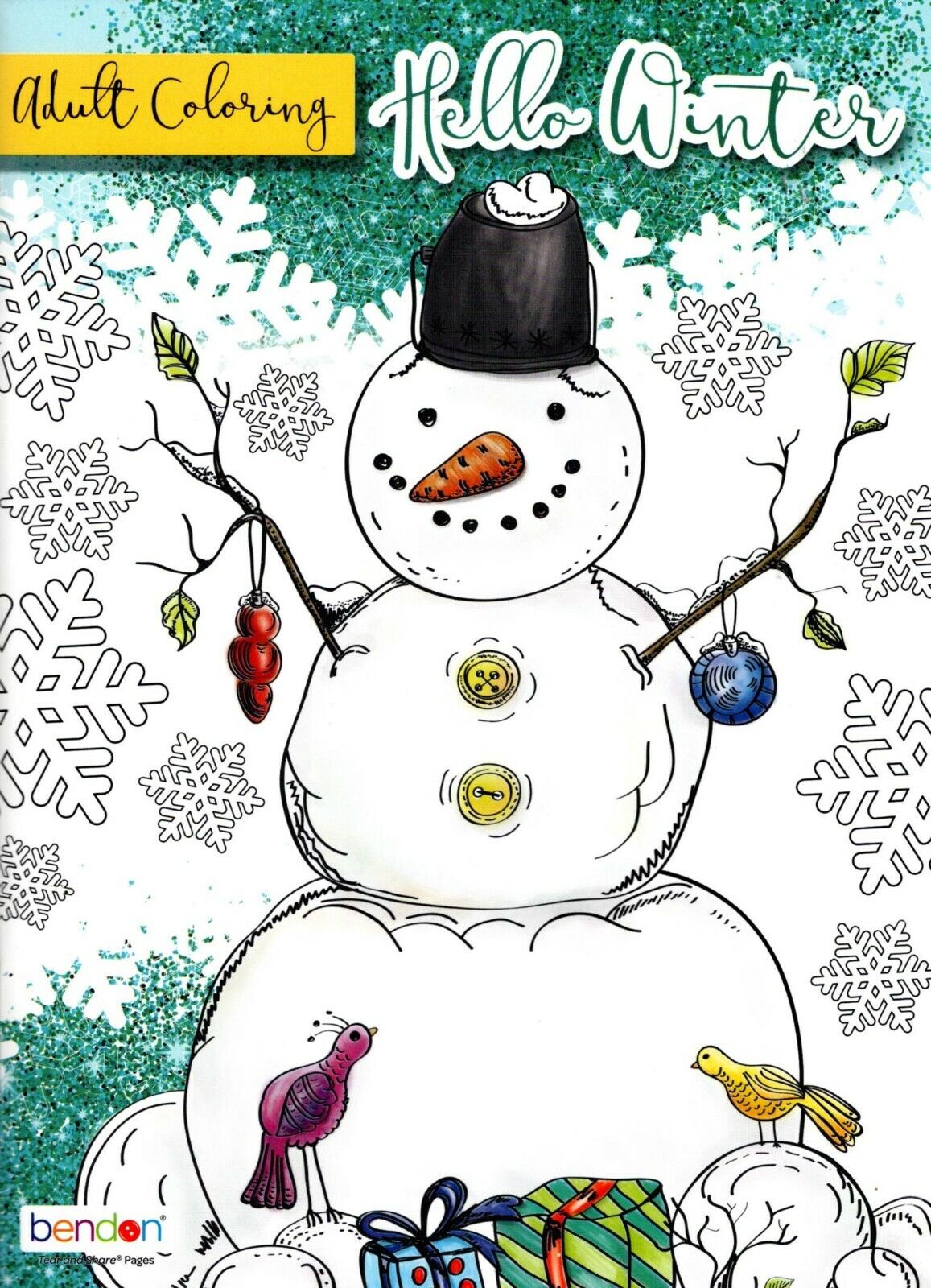 Christmas Holiday - Hello Winter - Coloring Books for Adults