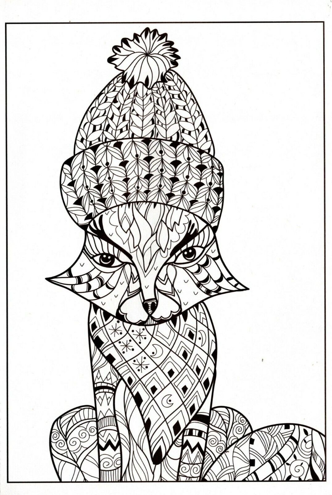 Christmas Holiday - Hello Winter - Coloring Books for Adults
