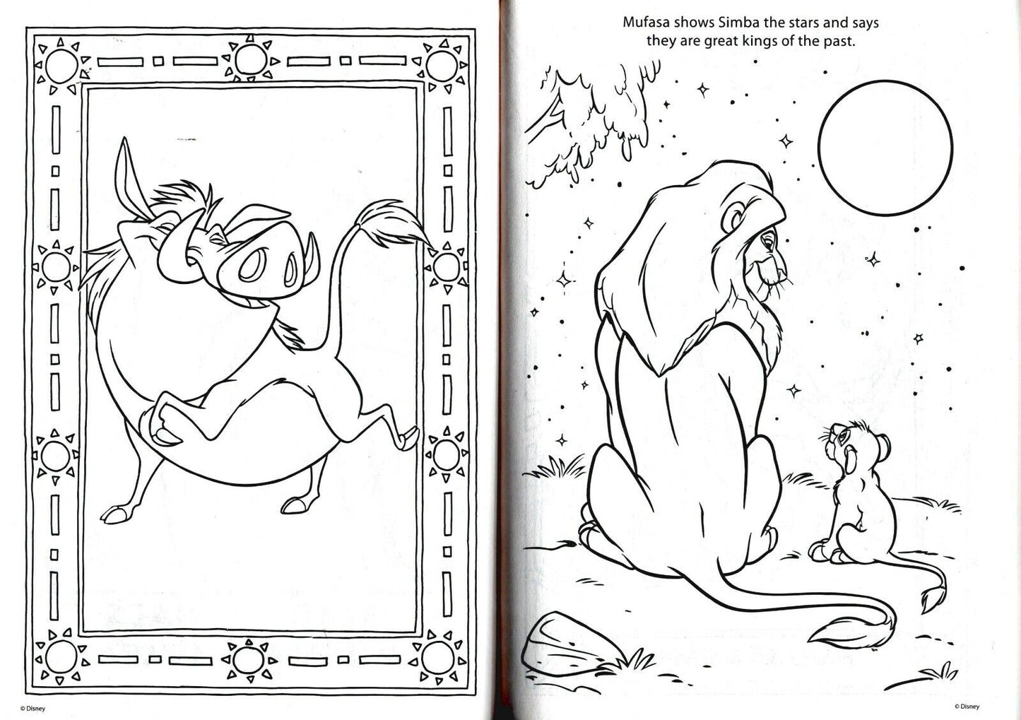 Disney The Lion King - Gigantic Coloring & Activity Book + Bonus Character