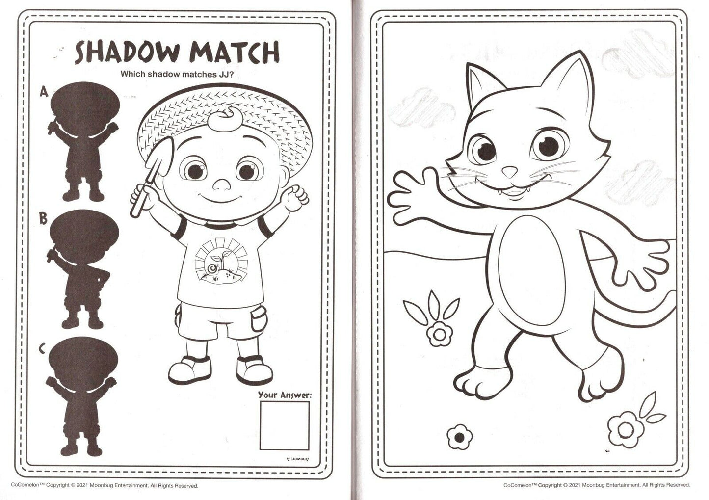 Jumbo Coloring & Activity Book - CoComelon + Award Stickers and Charts