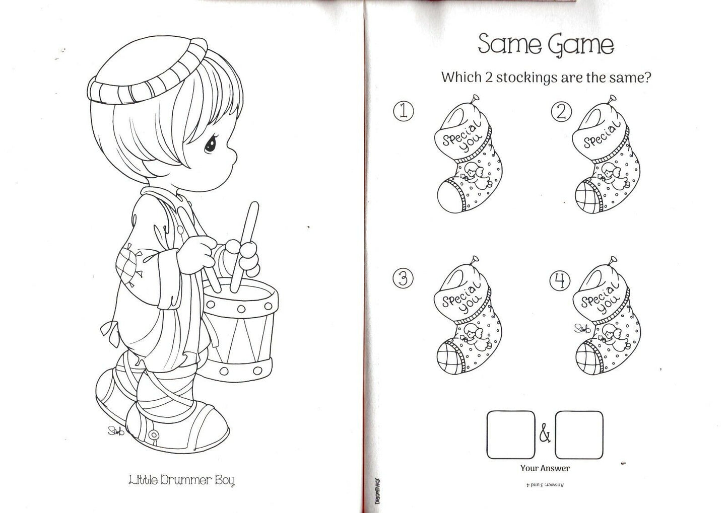 Colortivity - Christmas Holiday - Coloring and Activity Book ~ FA-La-La-La
