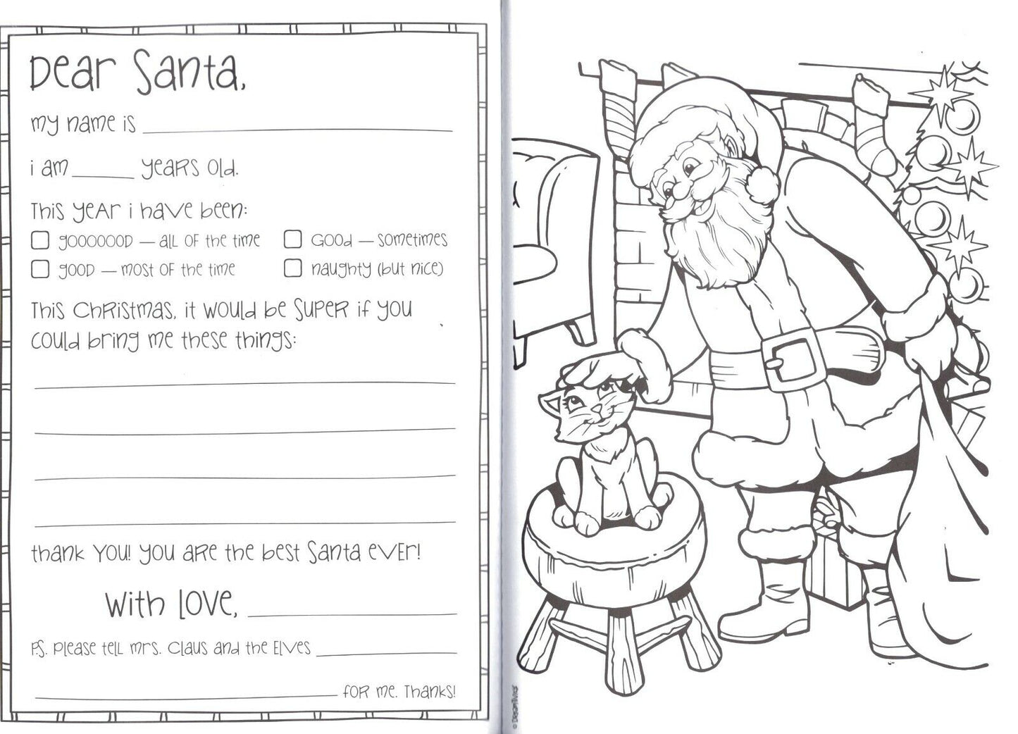 Colortivity - Christmas Holiday - Coloring and Activity Book ~ Jolly Surprise
