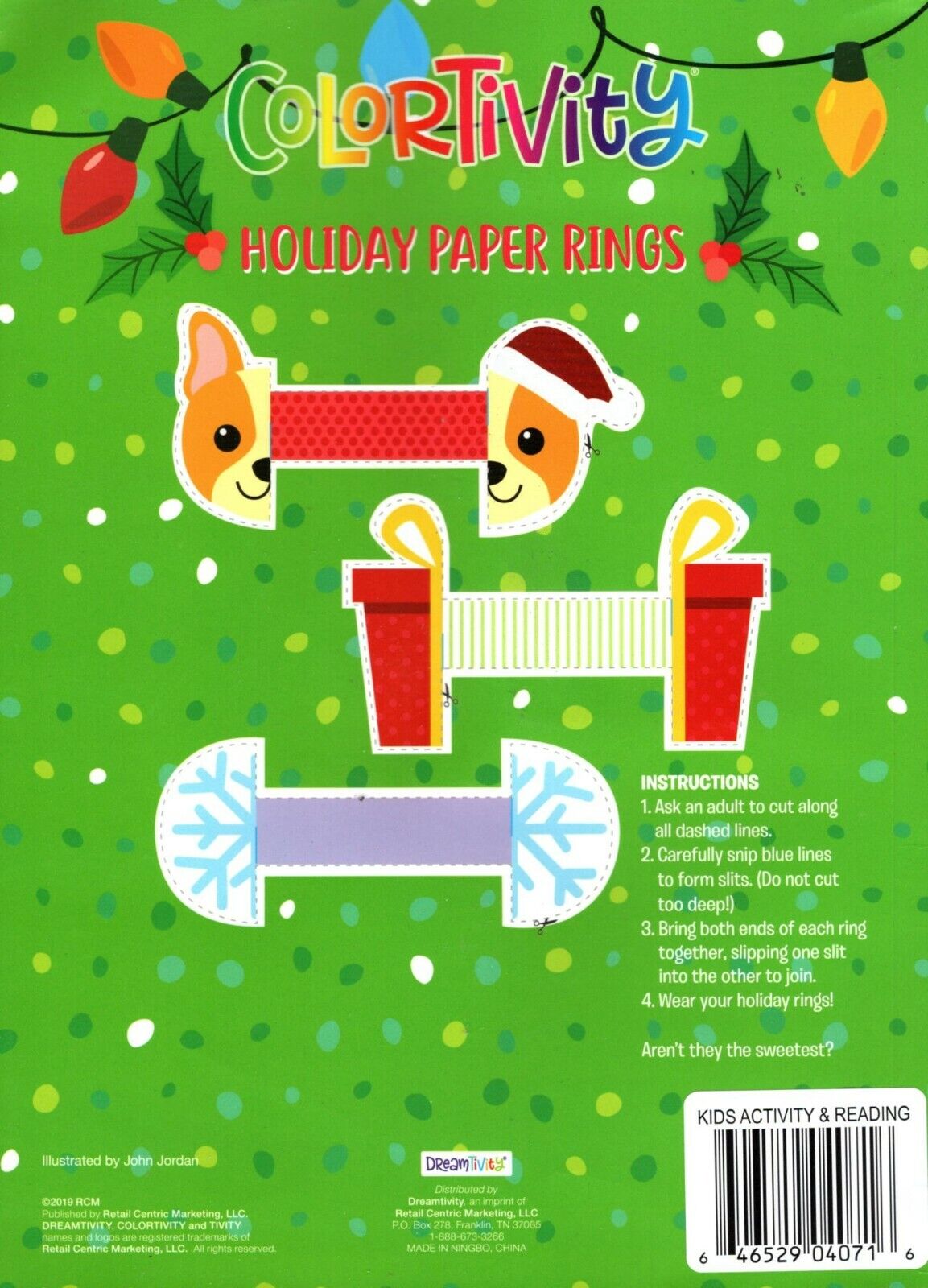 Colortivity - Christmas Holiday - Coloring and Activity Book ~ Jolly Surprise