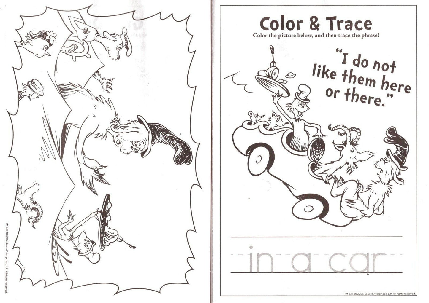 Dr.Seuss - Jumbo Coloring and Activity Book 80 Pages + Award Stickers and Charts