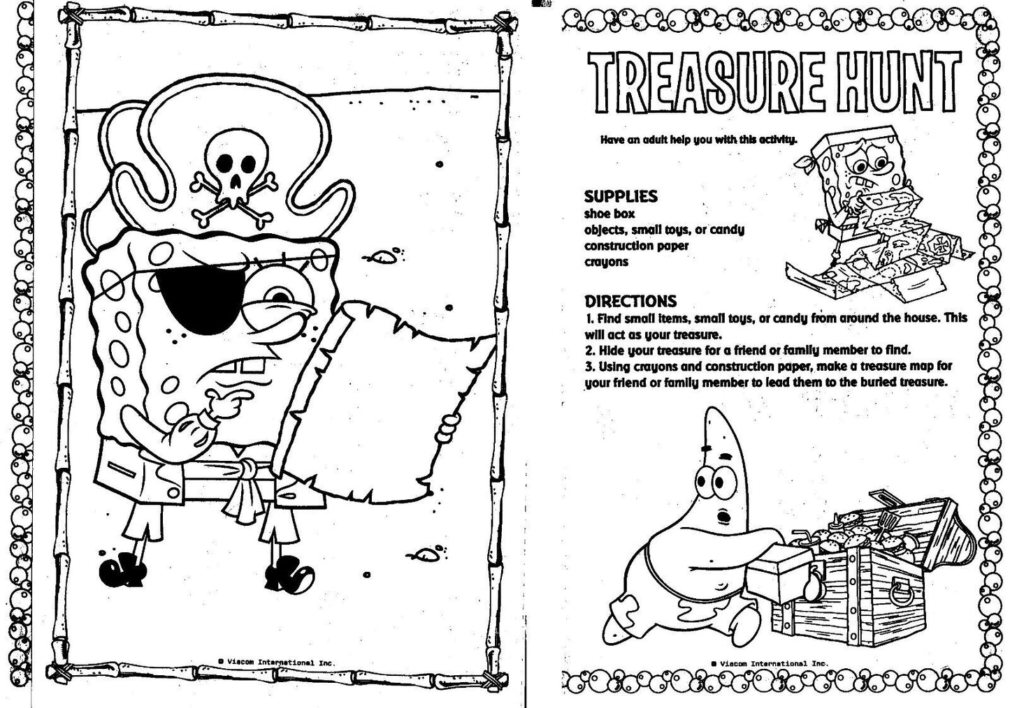 SpongeBob - Oh, Buoy! & Shiver Your Timbers- Jumbo Coloring & Activity Book