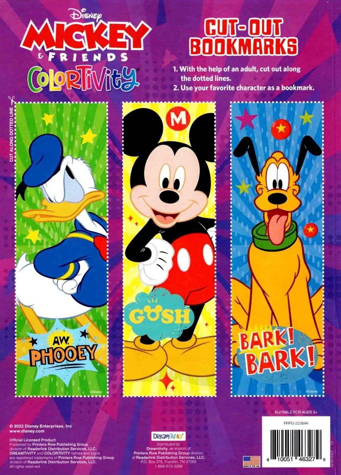Colortivity - Disney Mickey Friends - Friends Forever - Coloring & Activity Book