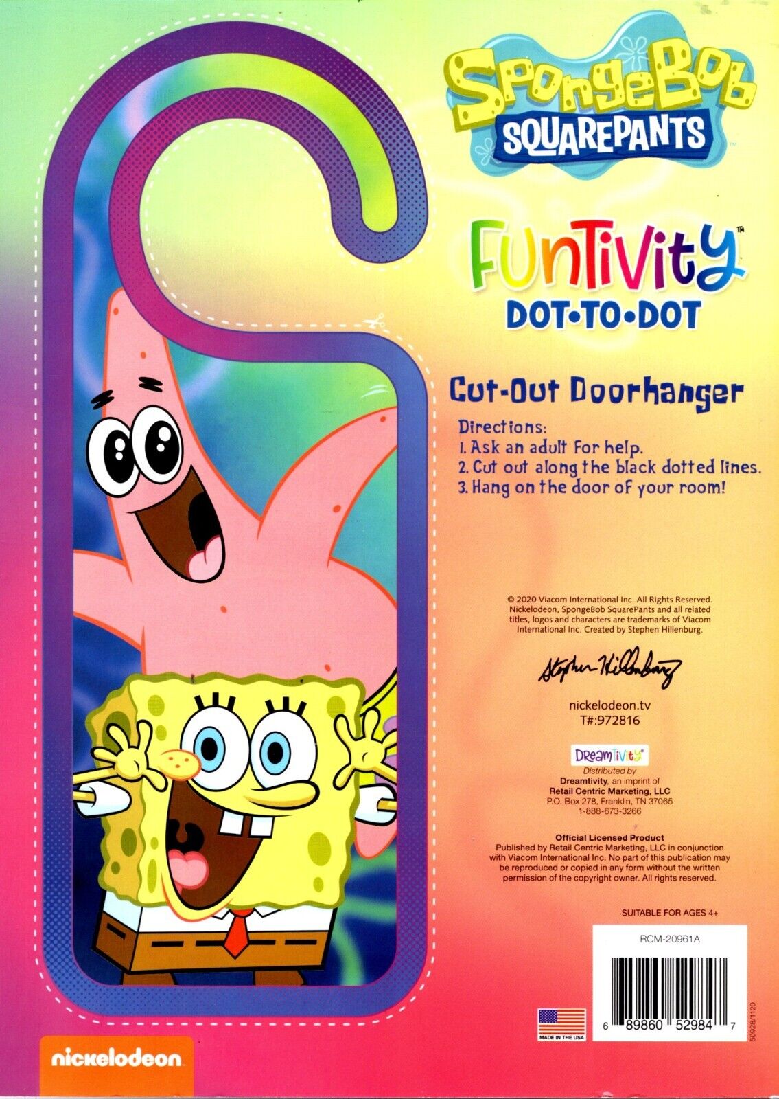 Spongebob SquarePants - Coloring & Activity Book - Best of Bikini Bottom