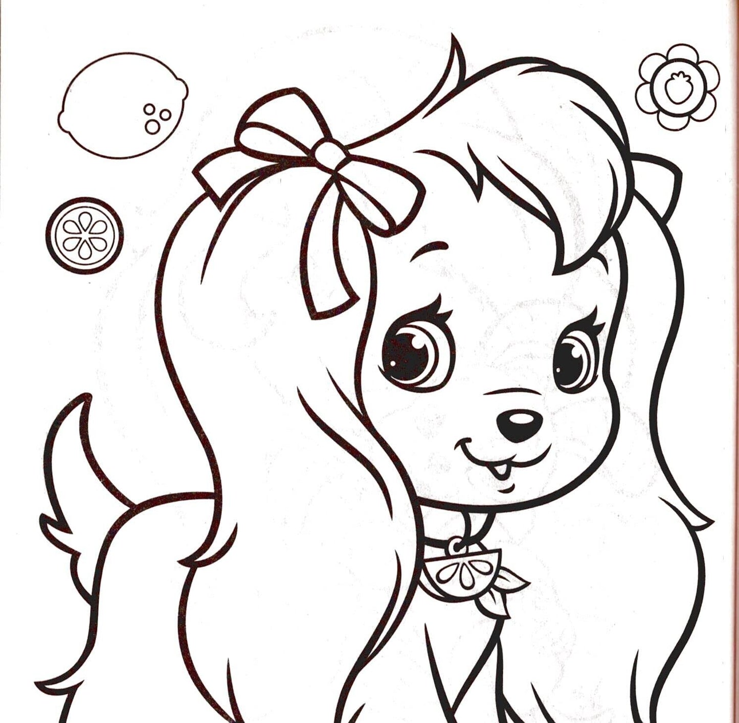 Strawberry Shortcake - Big Fun Book to Color - Puppy Love