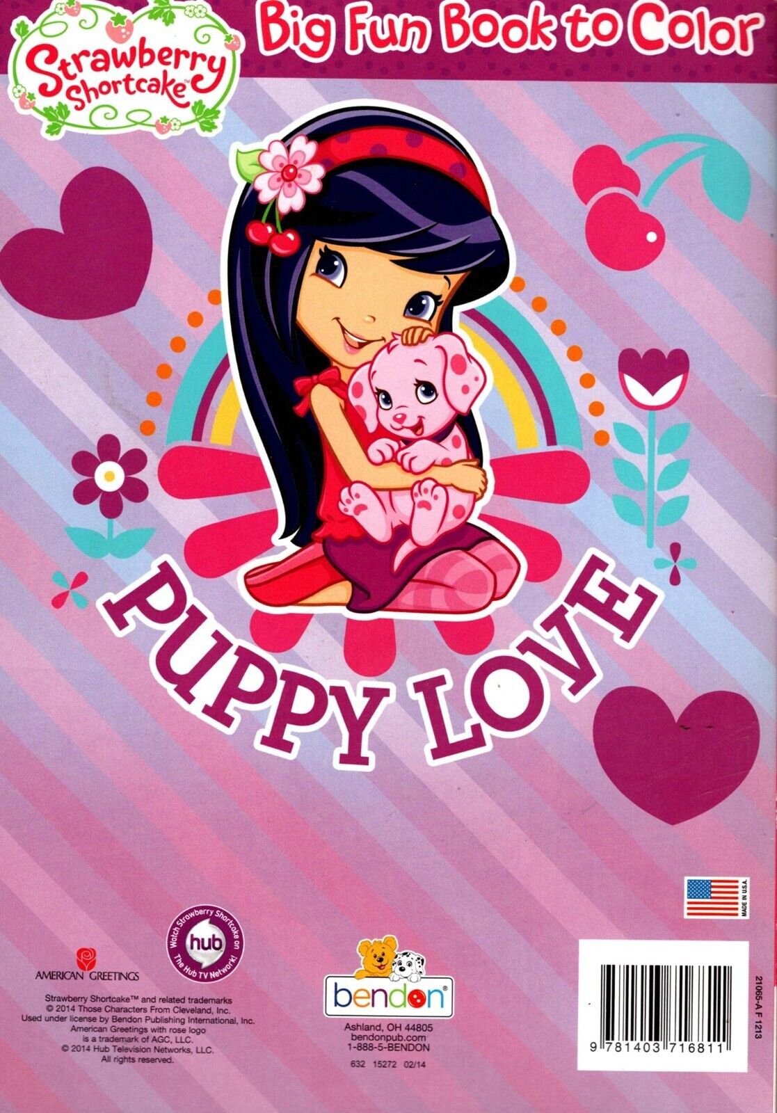 Strawberry Shortcake - Big Fun Book to Color - Puppy Love