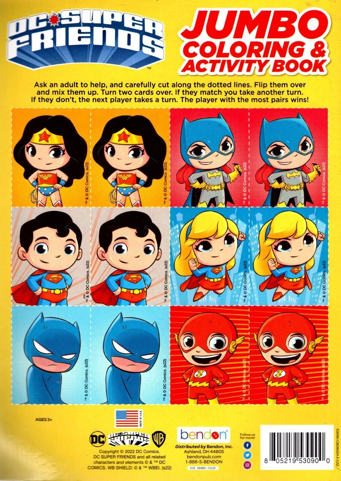 DC Super Friends - Jumbo Coloring & Activity Book v4