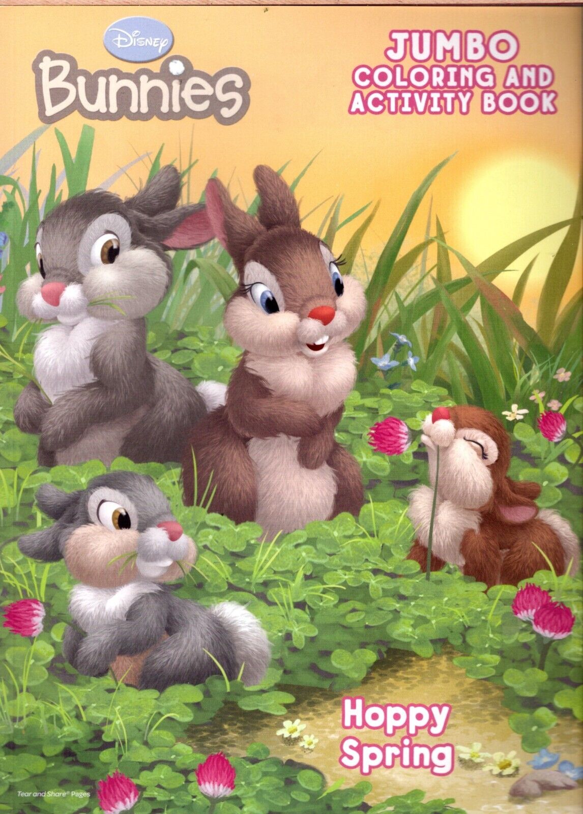 Disney Bannies - Jumbo Coloring & Activity Book - Hoppy Spring