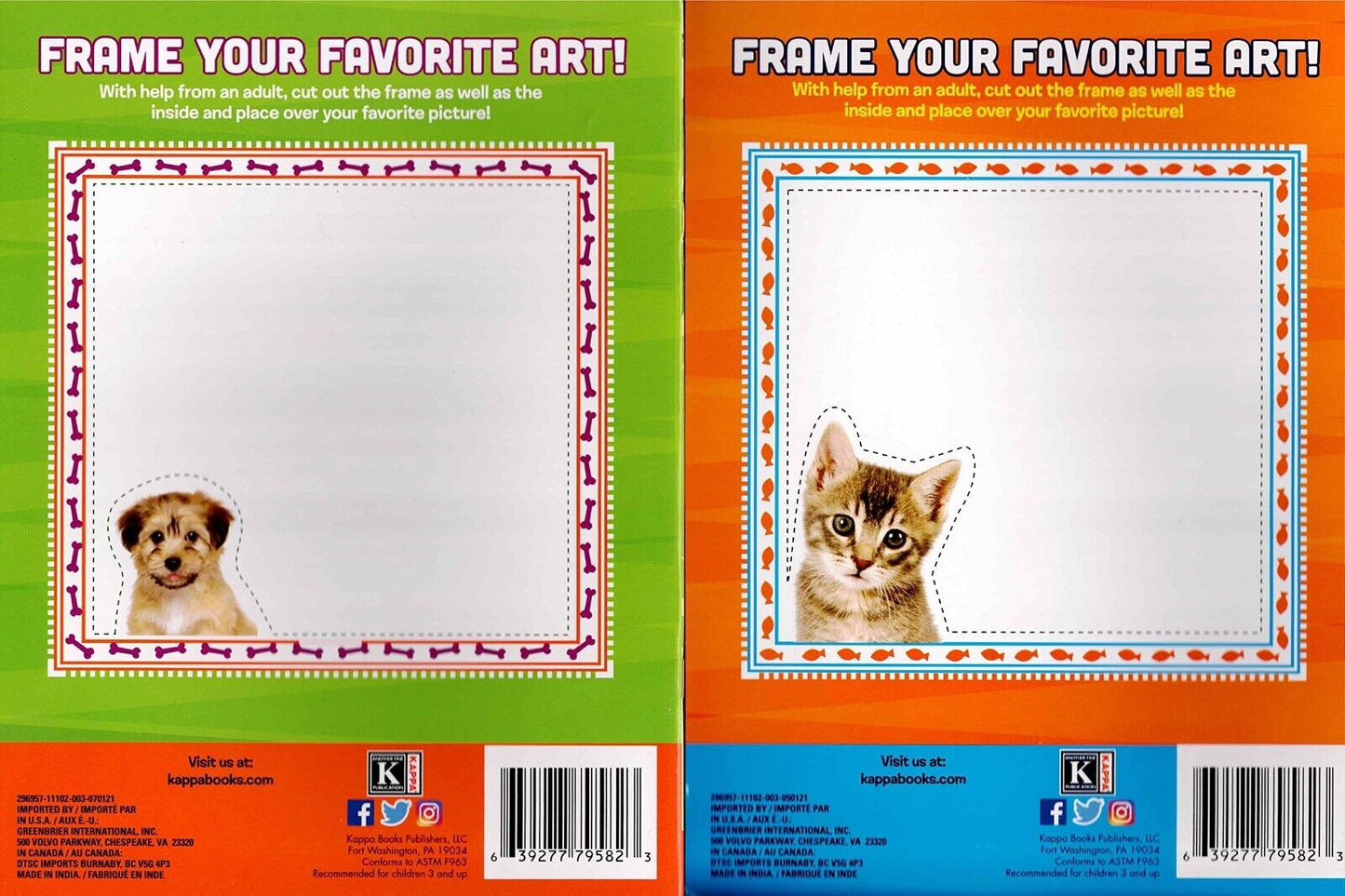 A Paint with Water - Kittens and Painting Puppies - Just Add Water v5