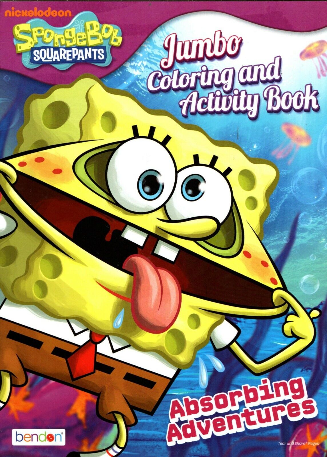 SpongeBob Seas the Day & Absorbing Adventures - Jumbo Coloring & Activity Book
