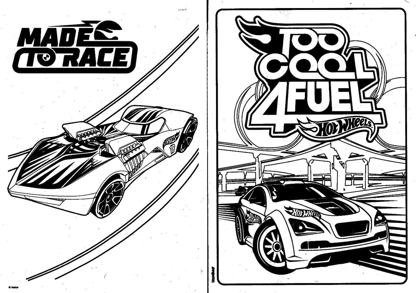 Hot Wheels - Speed Zone - Coloring & Activity Book 80 pages + Award Stickers