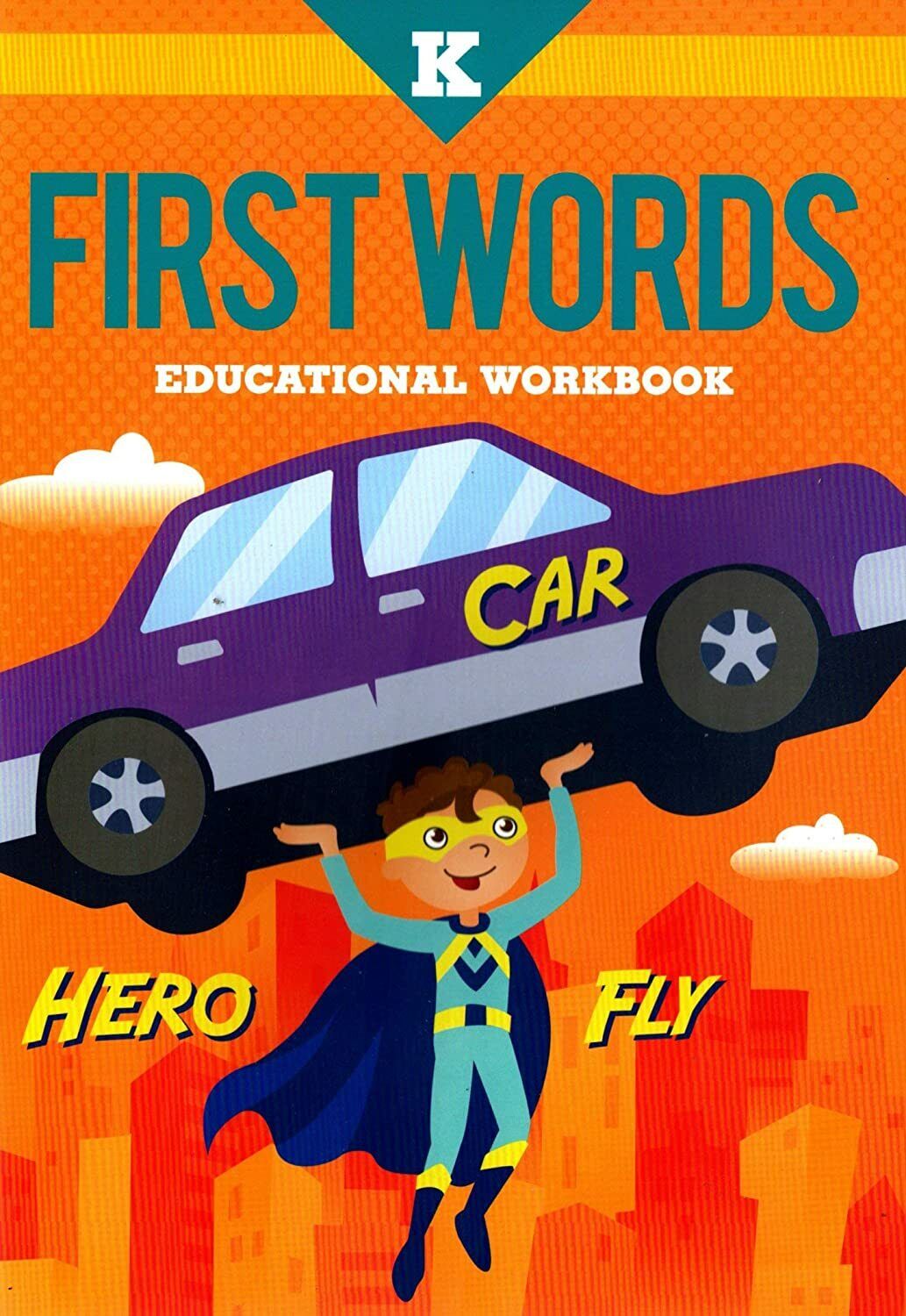 Kindergarten Educational Workbooks - Set of 4 Books - v3