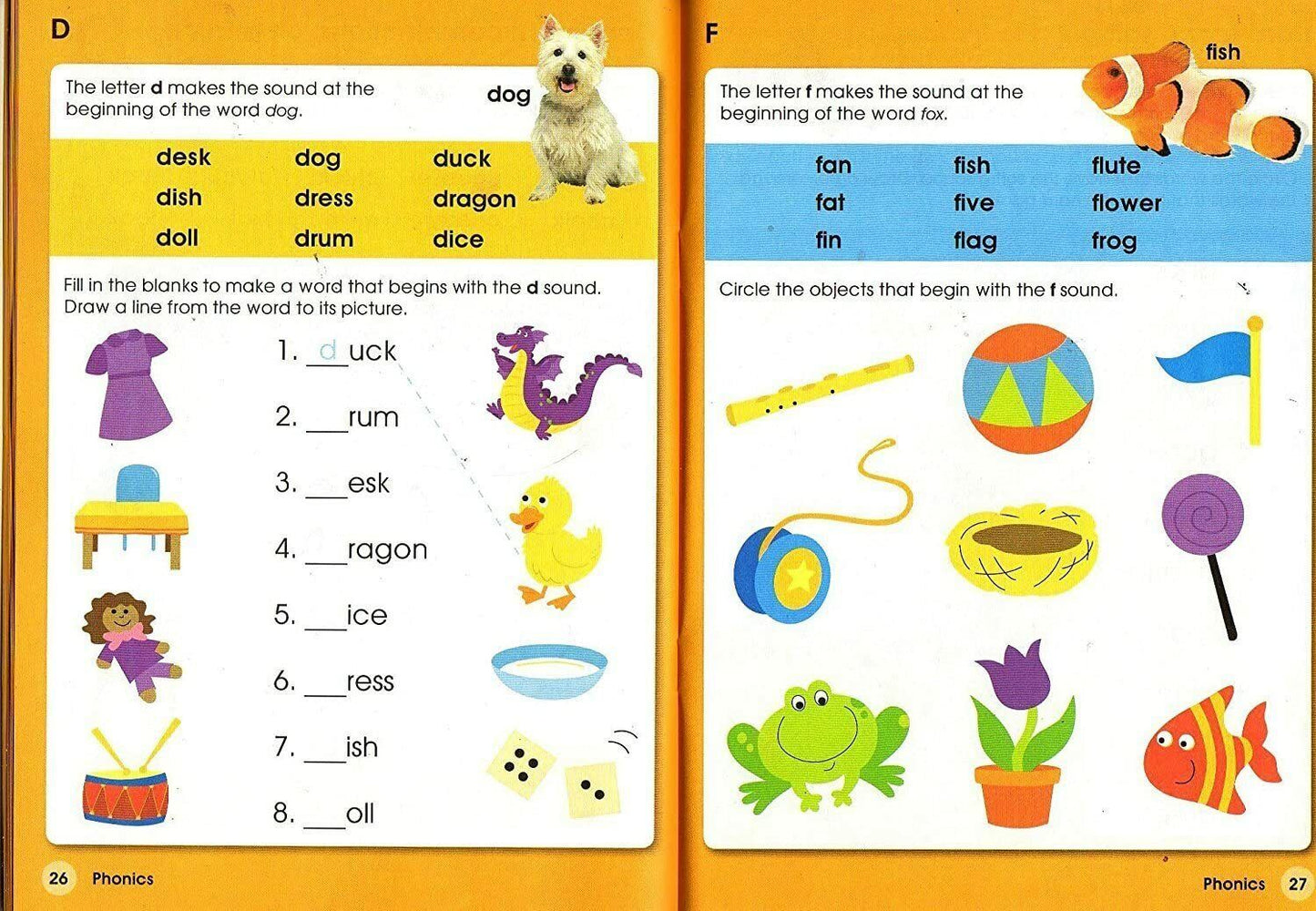 Educational Workbooks - First Grade - Set of 4 Books - v3
