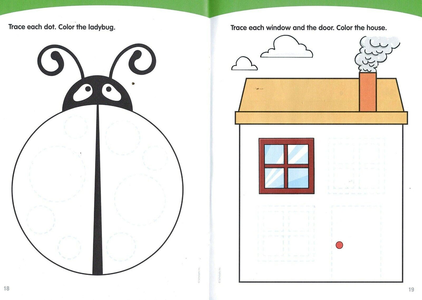 Scholastic - Educational Workbooks - Set of 4 Book