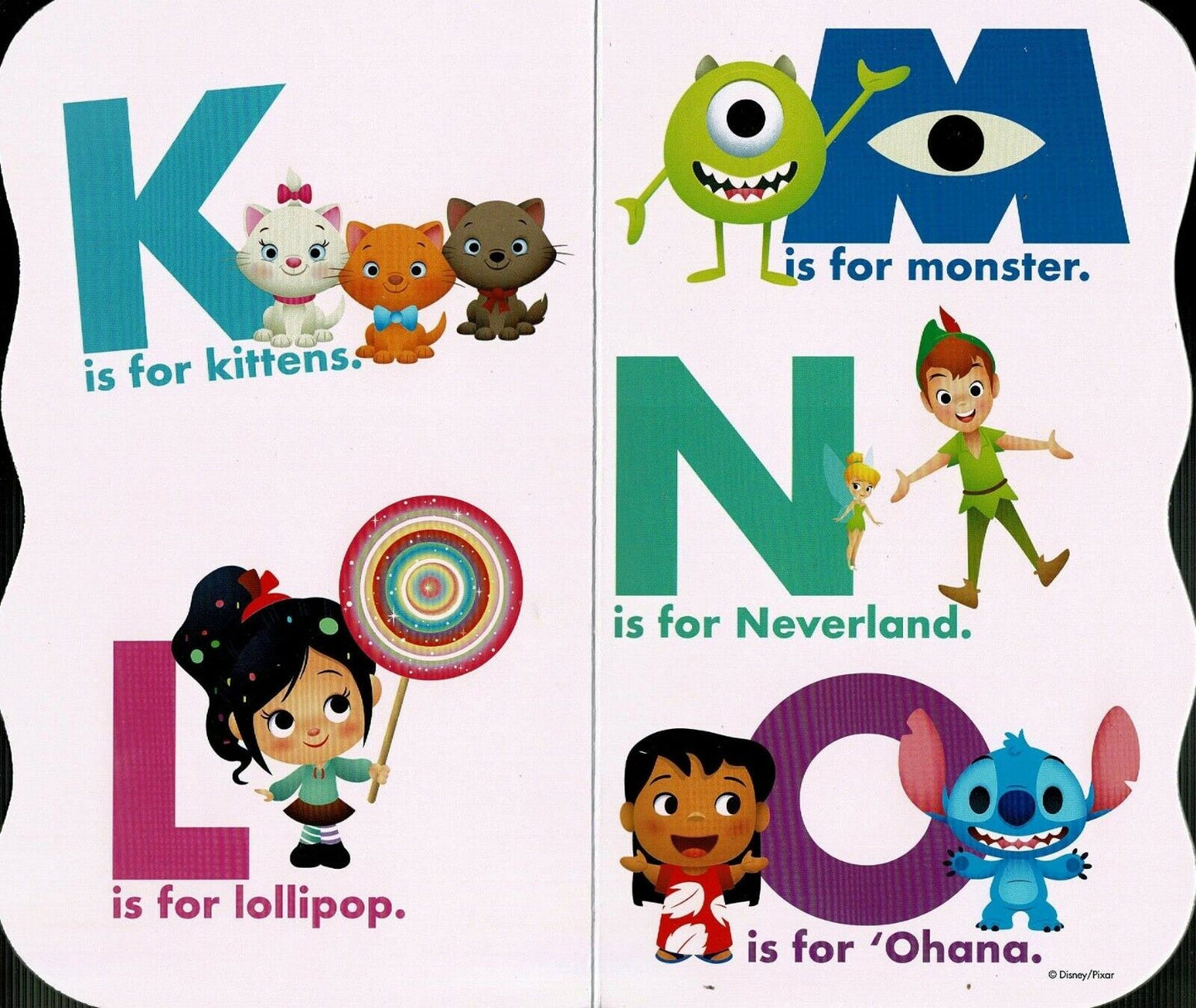 Disney Baby - My First Alphabet & Numbers Books - Children's Board Book Set