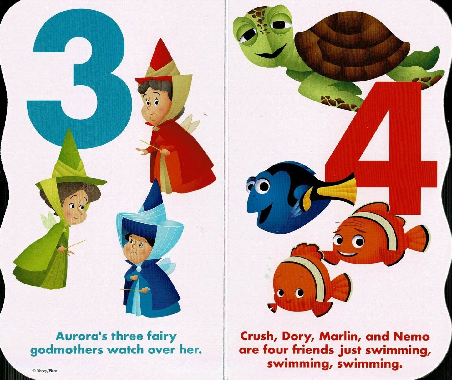 Disney Baby - My First Alphabet & Numbers Books - Children's Board Book Set