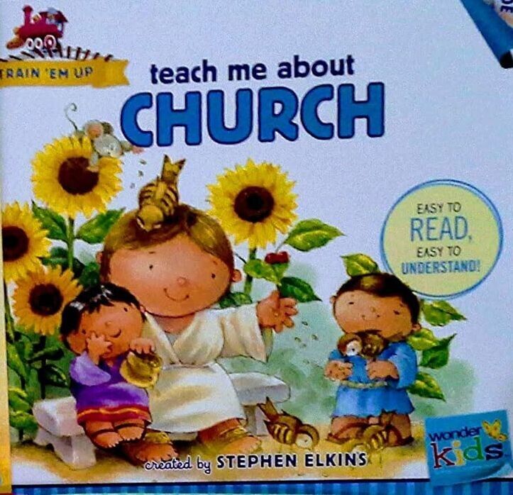 Wonder Kids Train Em Up: Teach Me About The Bible, Church & Prayer Book & CD