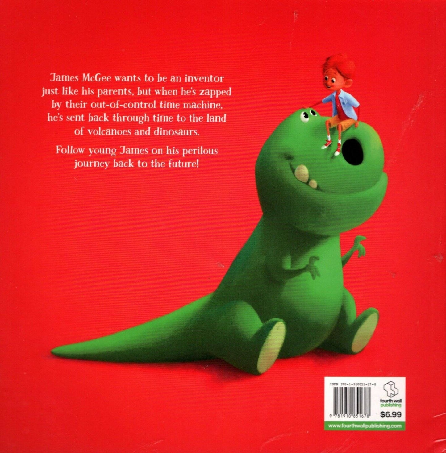 Doctor James McGee and the Time Machine - Children's Book