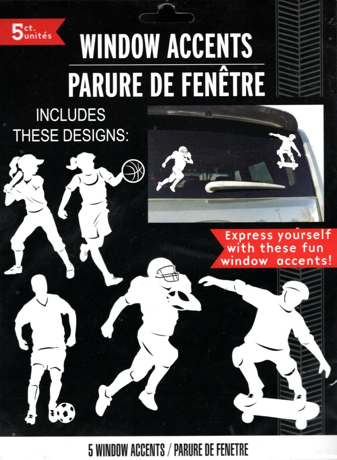 5 Window Accent/Stickers sz. Medium v1
