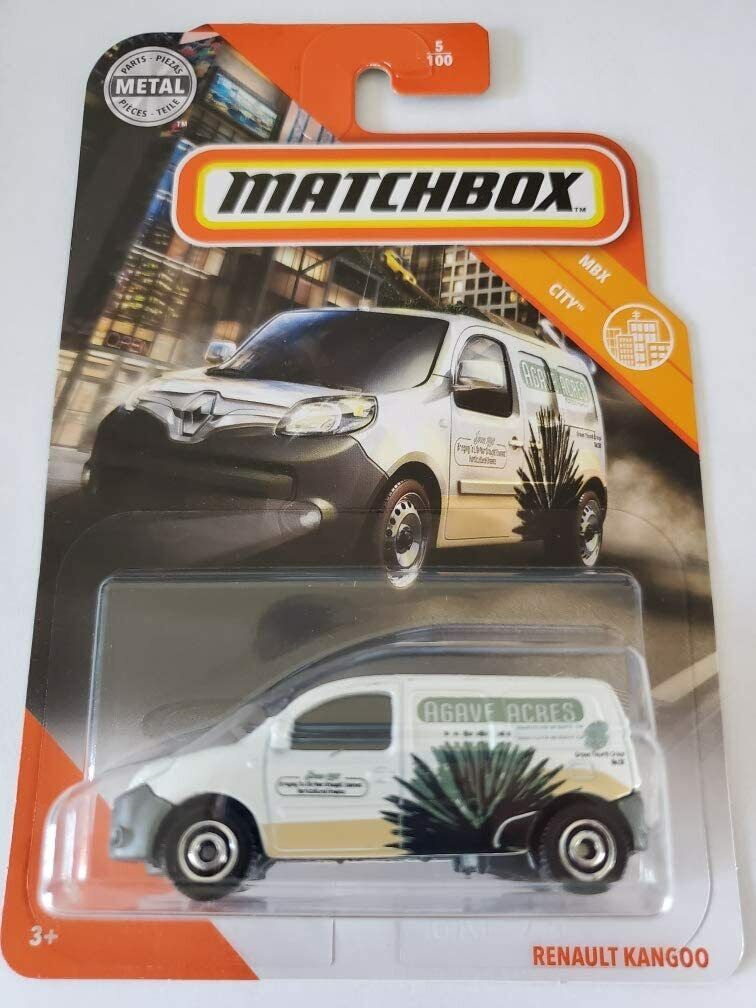 Matchbox 2020 MBX City Renault Kangoo, White 5/100