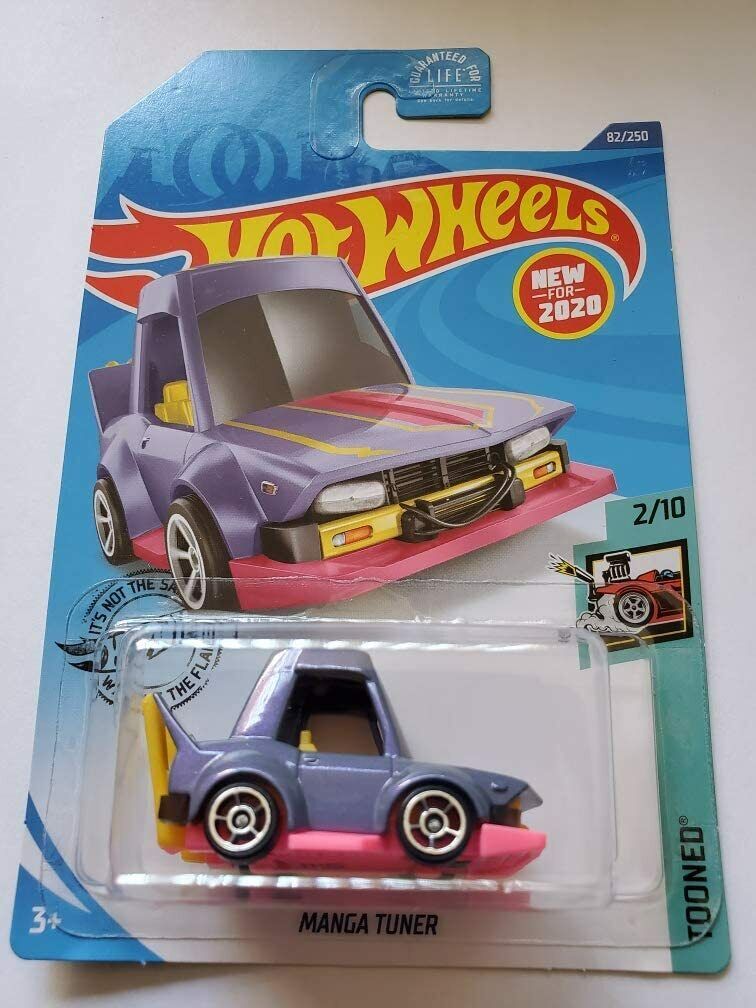 Hot Wheels 2020 Tooned Manga Tuner, Purple 82/250