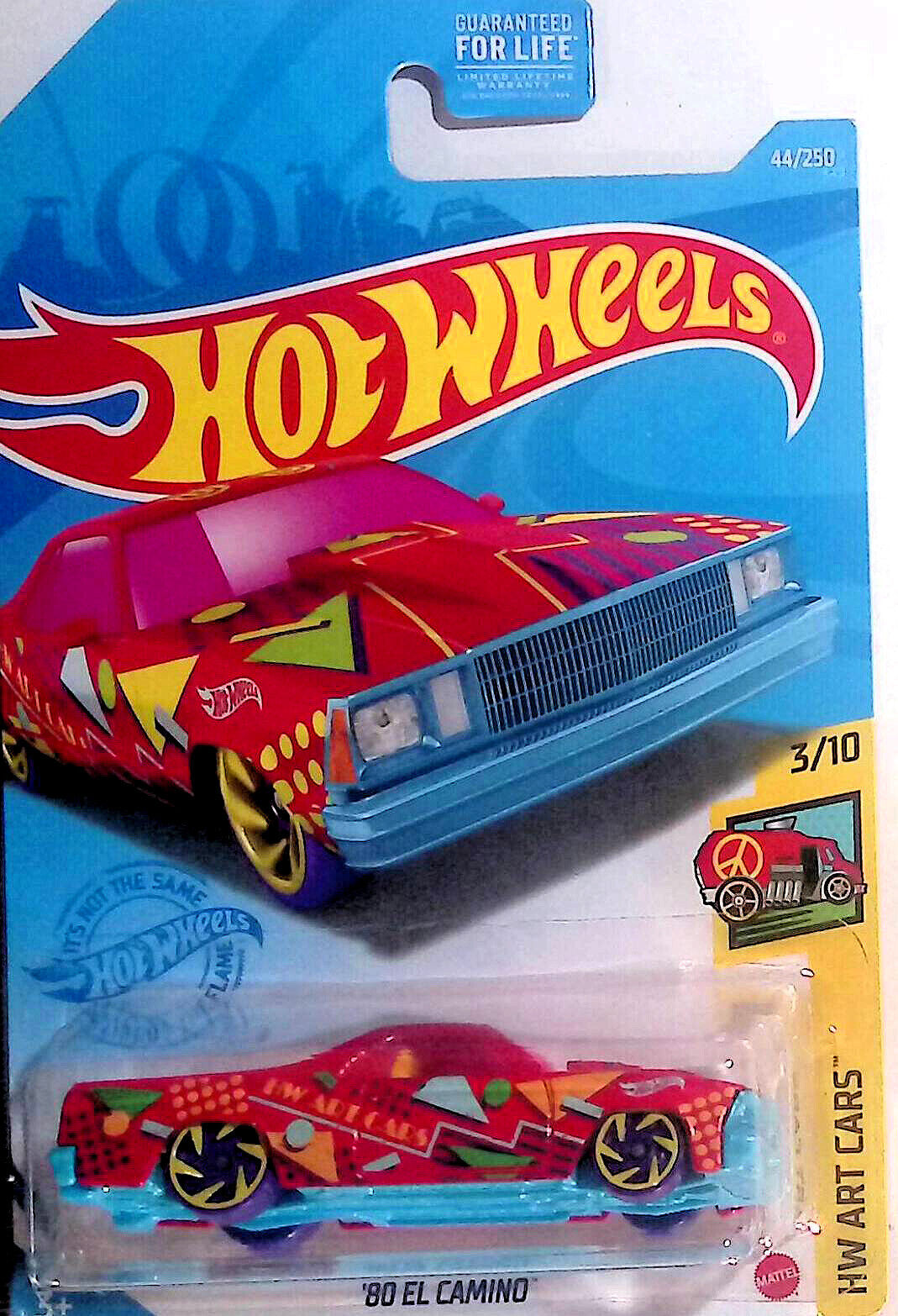 2021 Hot Wheels ‘80 El Camino 3/10 HW Art Cars 44/250