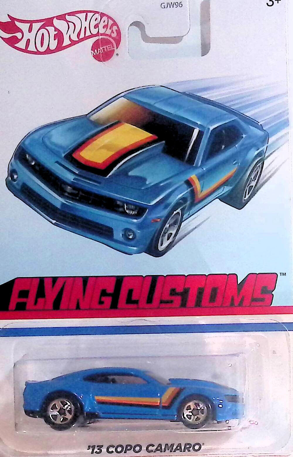 Hot Wheels '13 Copo Camaro Blue - 2020 Flying Customs