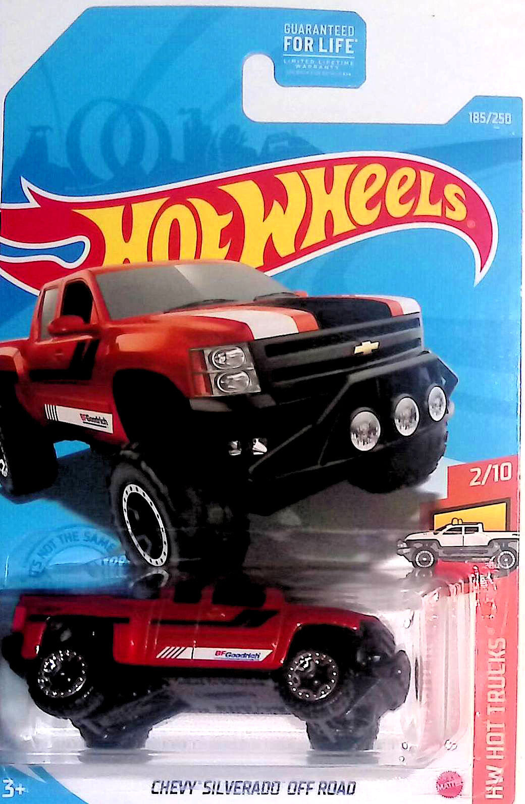 Chevy Silverado Off Road #185 2/10 Hot Trucks 2021 Hot Wheels