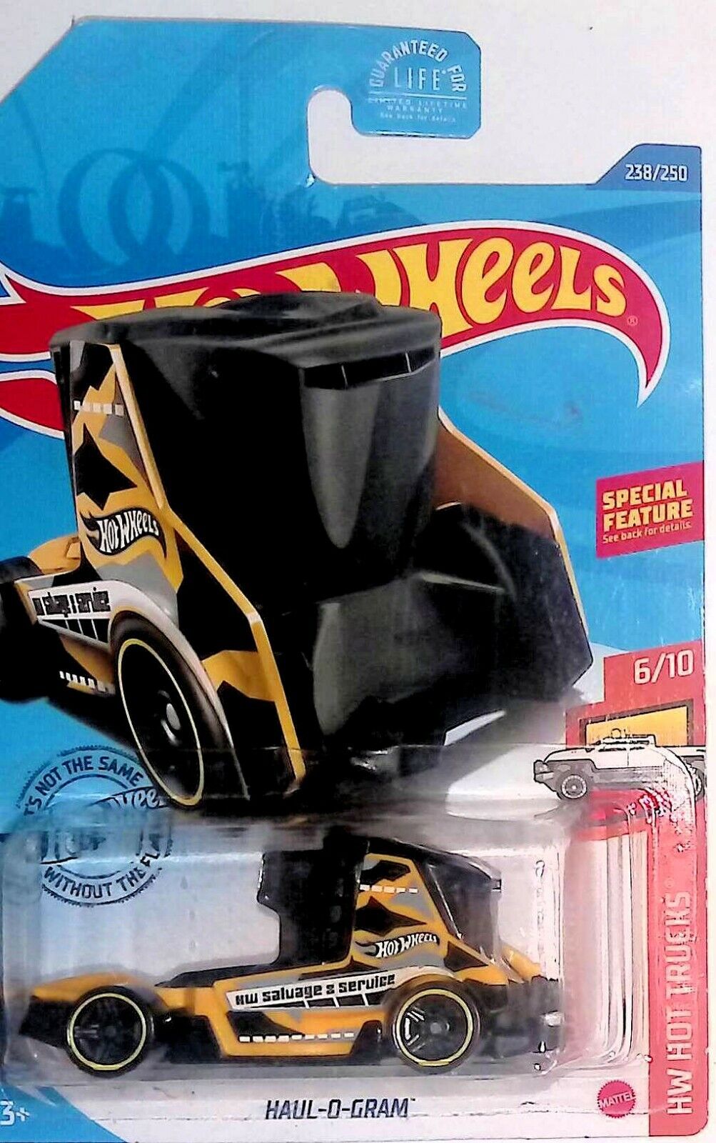 Hot Wheels - HW Hot Trucks - Haul-O-Gram - 238/250 - 6/10
