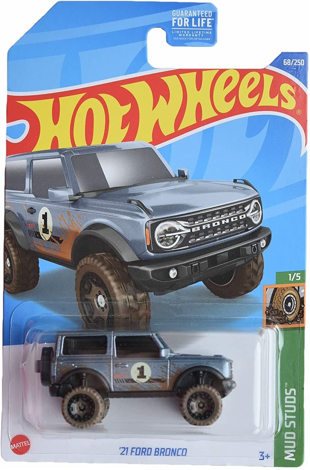 Hot Wheels '21 Ford Bronco, Mud Studs 1/5