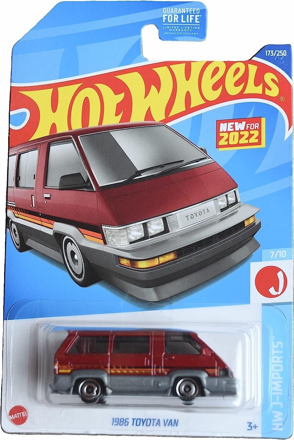 Hot Wheels 1986 Toyota Van, HW J-Imports 7/10