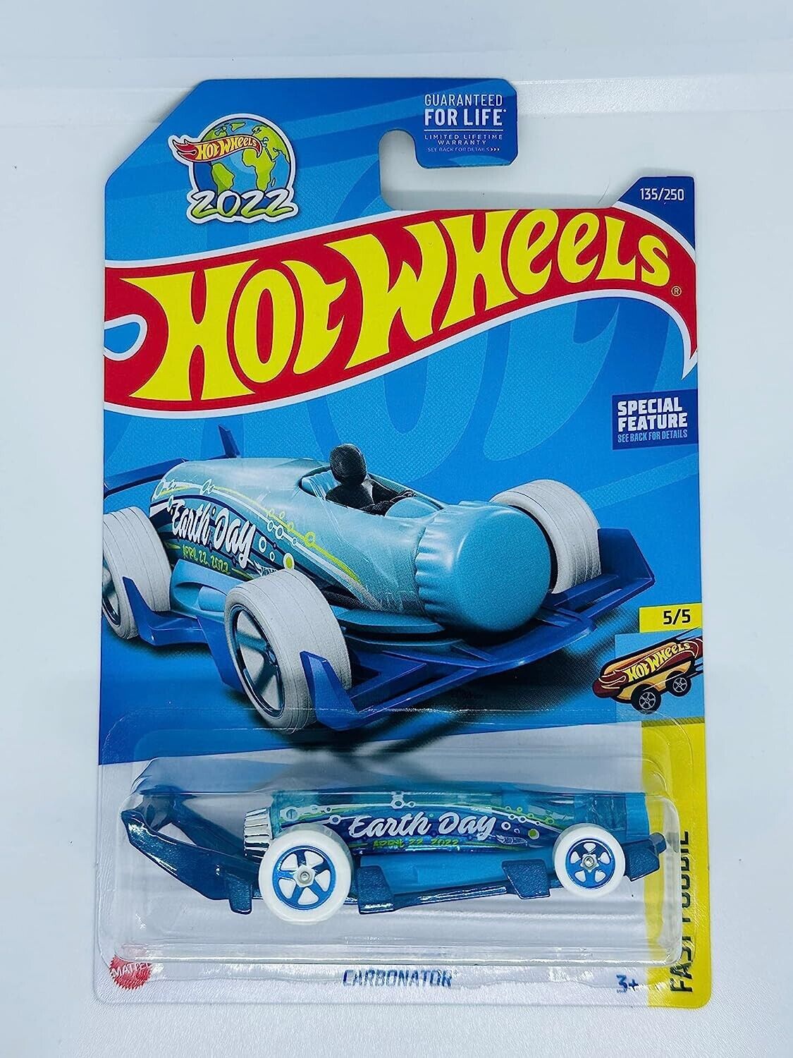 Hot Wheels - CARBONATOR - Real Bottle Opener - Fast Foodie - Blue