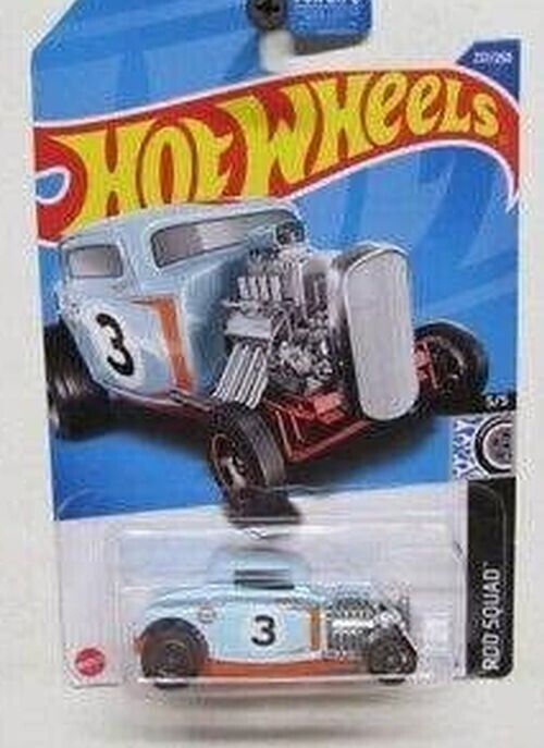 Hot Wheels 2022 - '32 Ford - Gulf Blue - Rod Squad 5/5 - 237/250