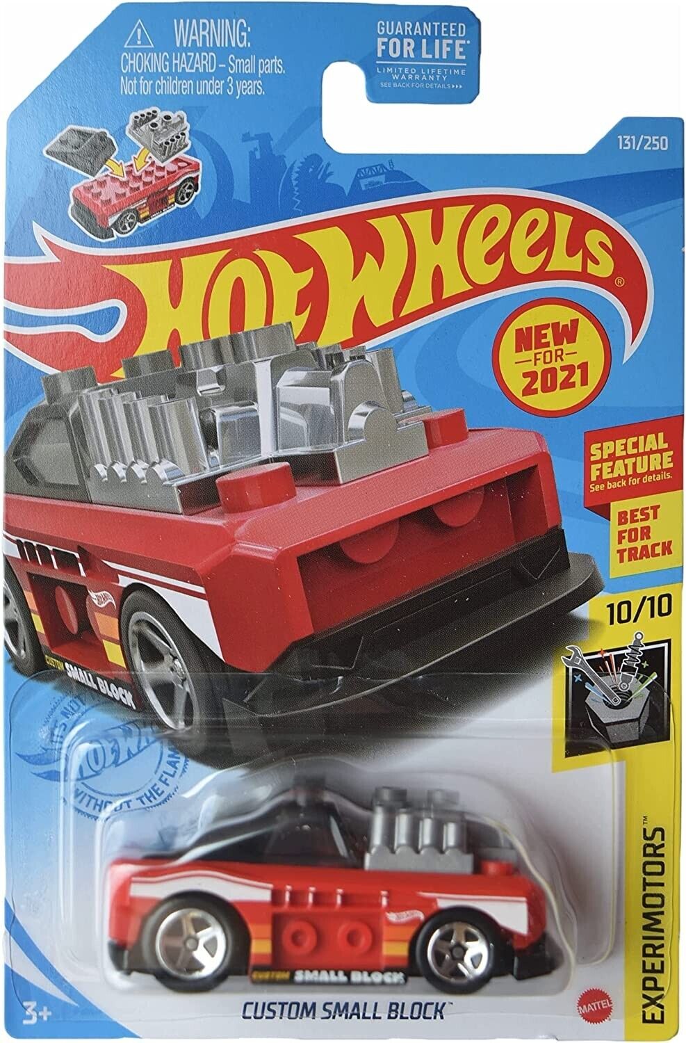 Hot Wheels Custom Small Block, Experimotors 10/10