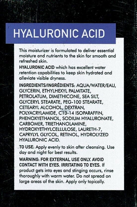 Global Beauty Care Hyaluronic Acid Skin Cream 1.7 (50ml) (Set of 2)