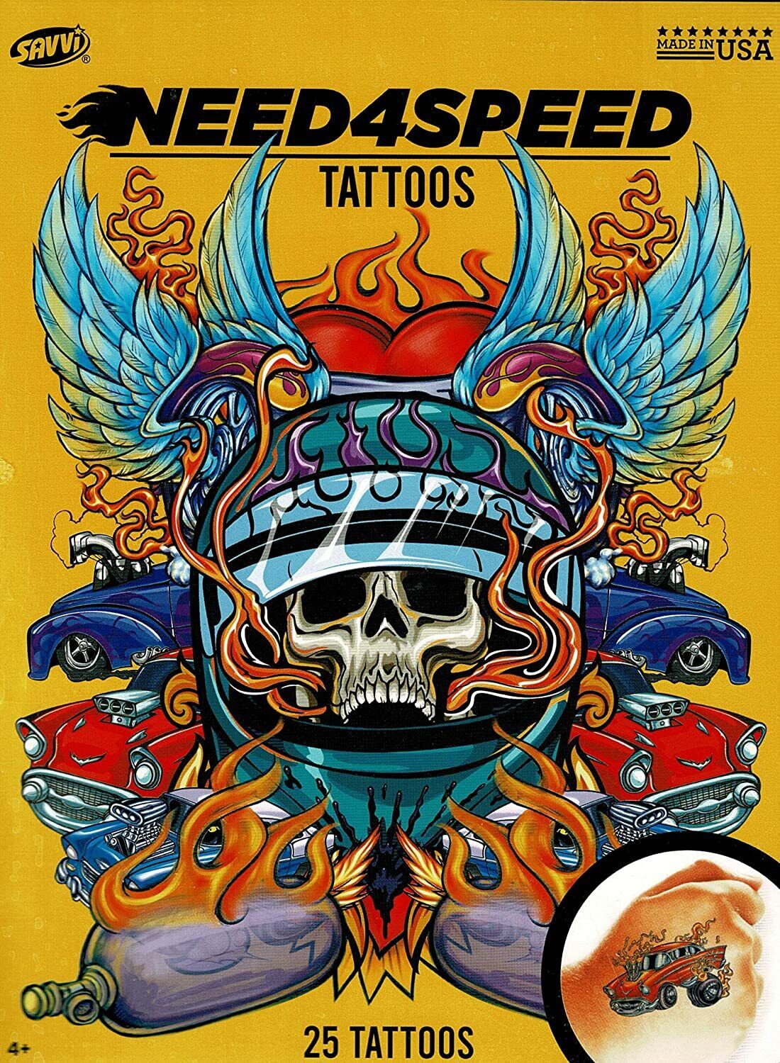 Savvi - Classic Tattoos - 25 Tattoos Need 4 Speed