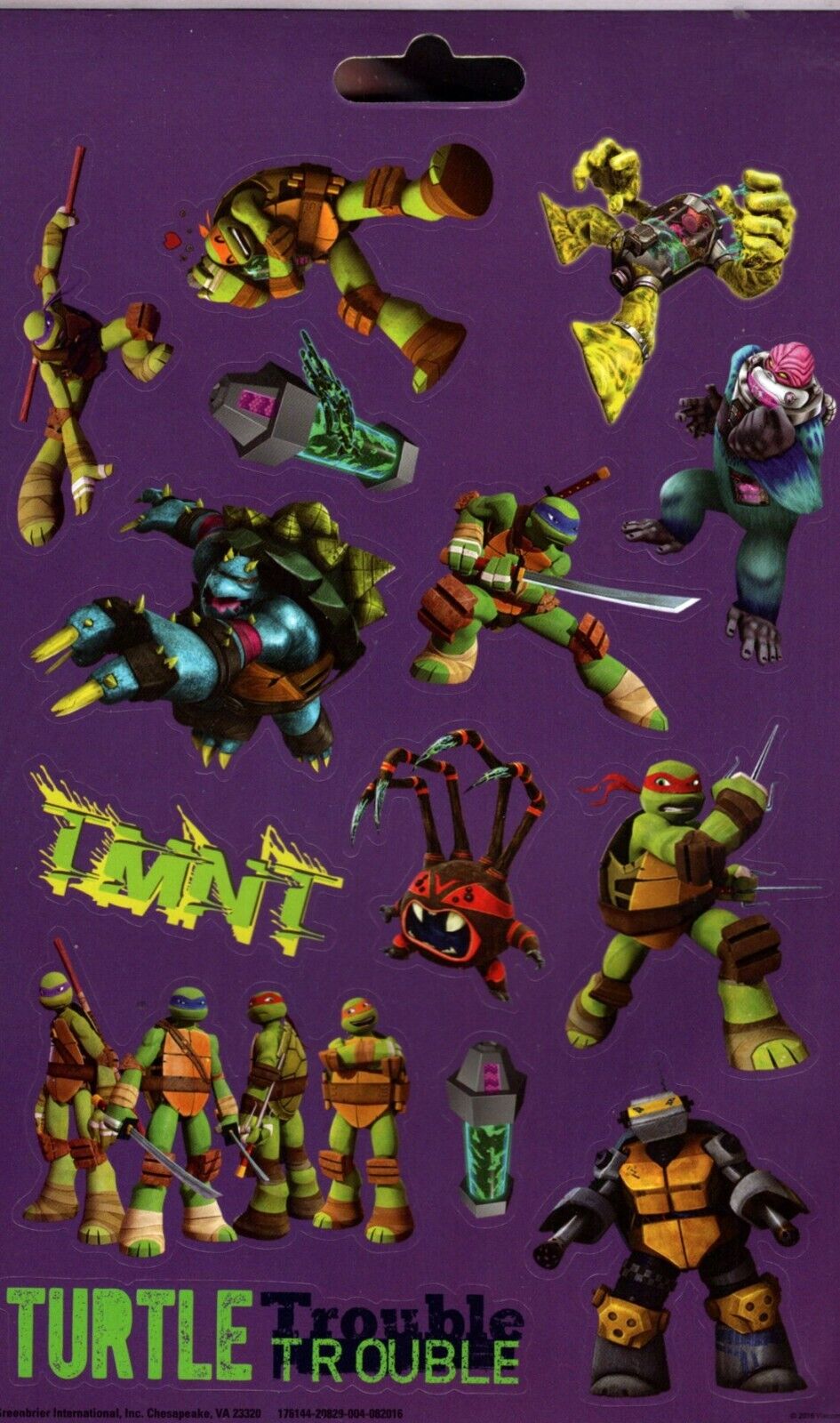 Nickelodeon - Teenage Mutant Ninja Turtles - Sticker Land