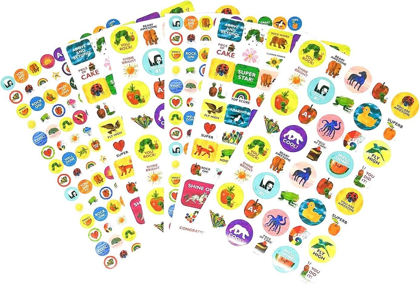 Leap Year World of Eric Carle 400+ Fun & Reward Sticker Booklet