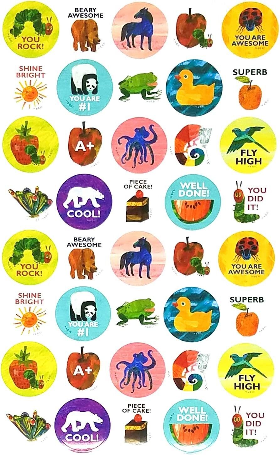 Leap Year World of Eric Carle 400+ Fun & Reward Sticker Booklet