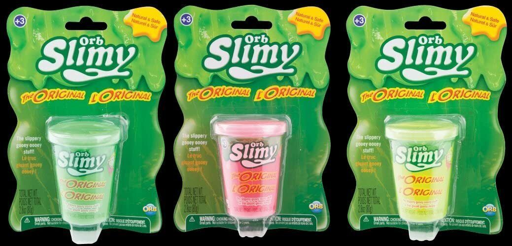 Orbslimy Original 3 Pk - Green, Pink, Lime