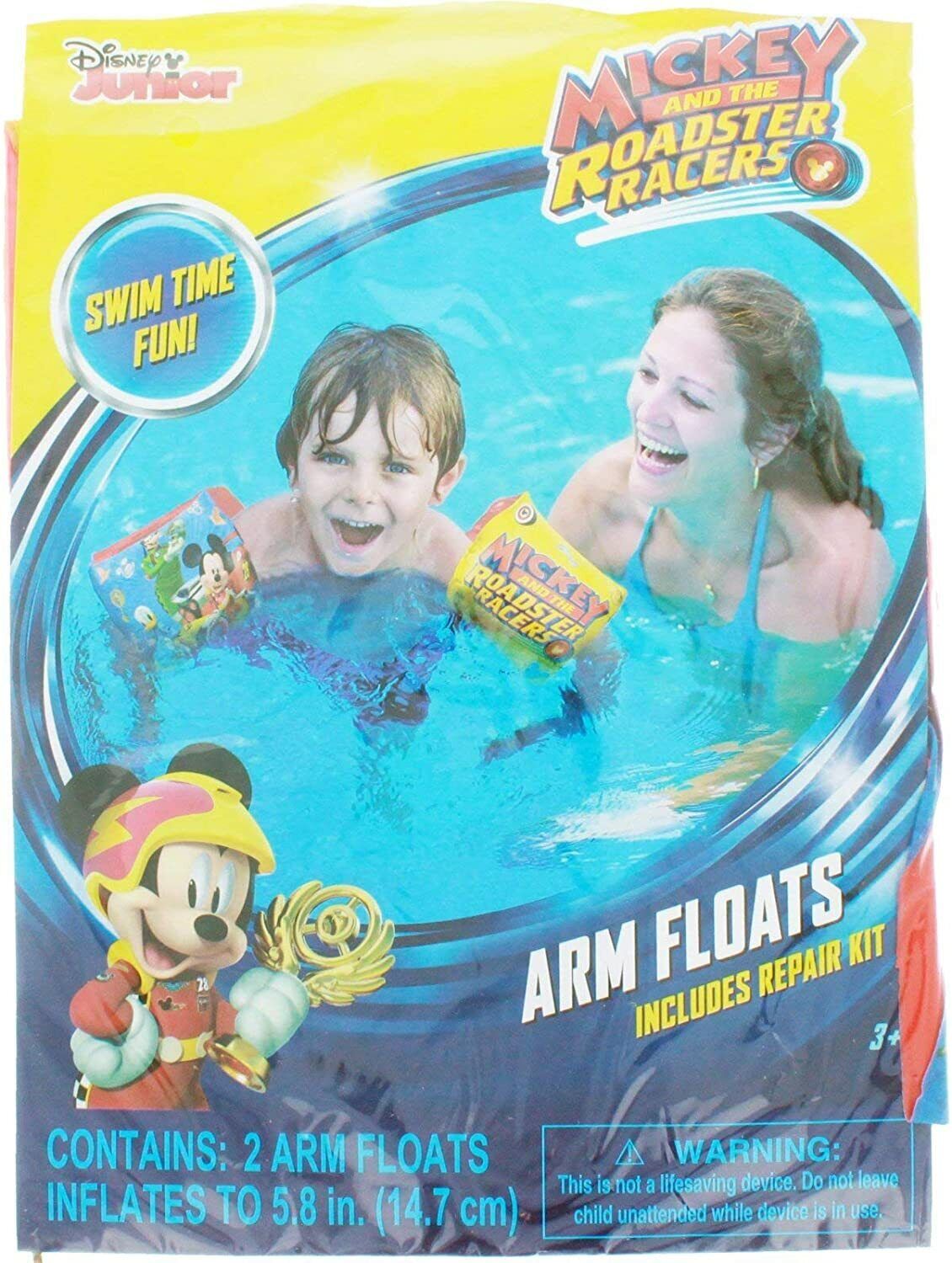 Disney Junior Mickey and The Roadster Racers - Arm Floats Includes Repair Kit