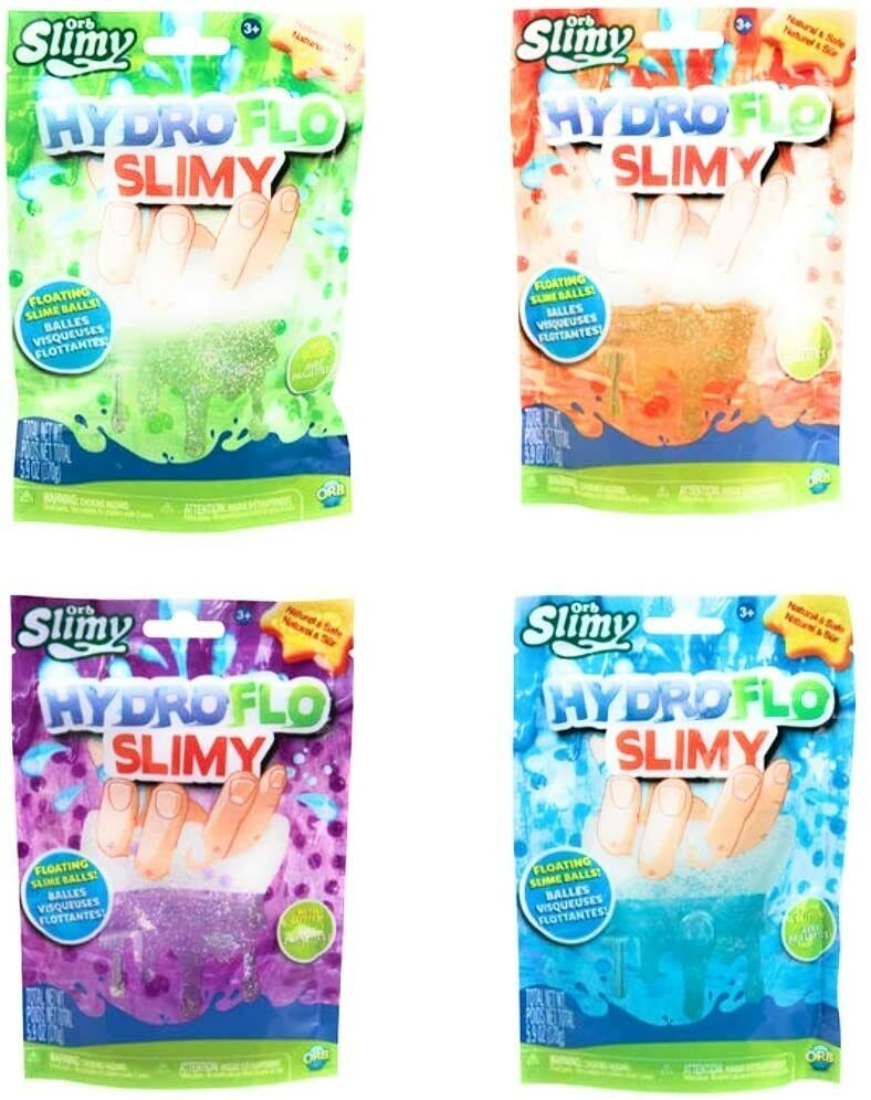 Orb Slimy Hydroflo Floating Slime Balls (Orange)
