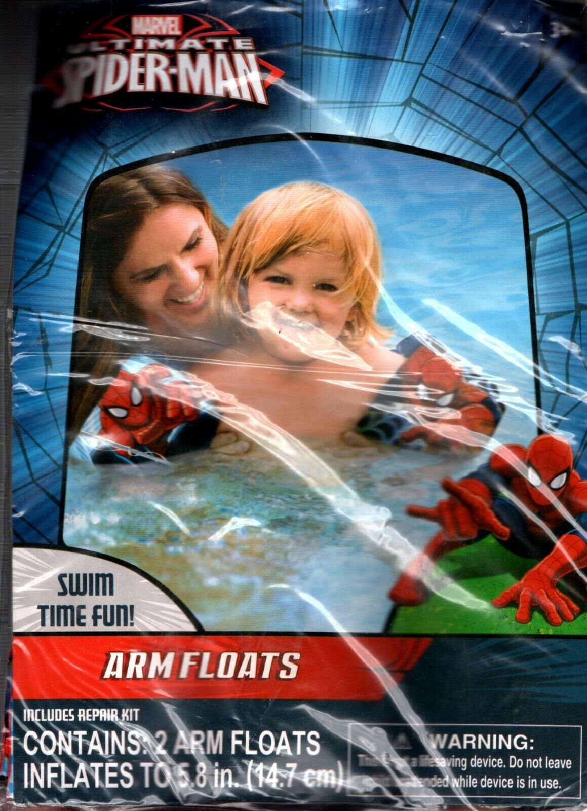 Marvel Ultimate Spider-Man - 2 Arm Floats inflates to 5.8 in