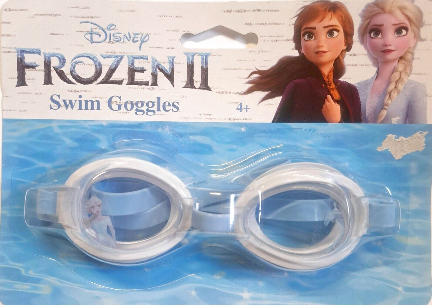Disney Frozen II Swim Goggle + Beach Ball 13.5in Swim Time Fun! (Set of 2)