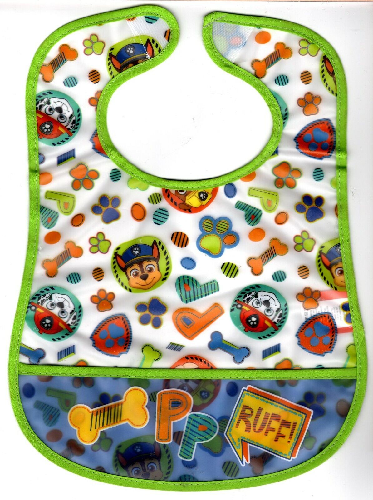 Nickelodeon Paw Patrol Waterproof Vinyl Infant Bib (Set of 2)