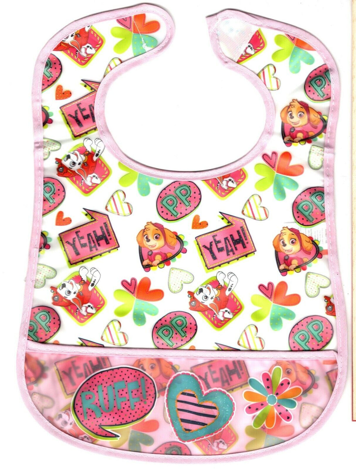 Nickelodeon Paw Patrol Waterproof Vinyl Infant Bib (Set of 2)
